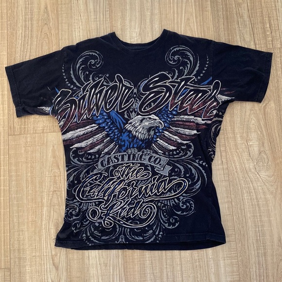 Silver Star T-Shirt - Picture 1 of 3